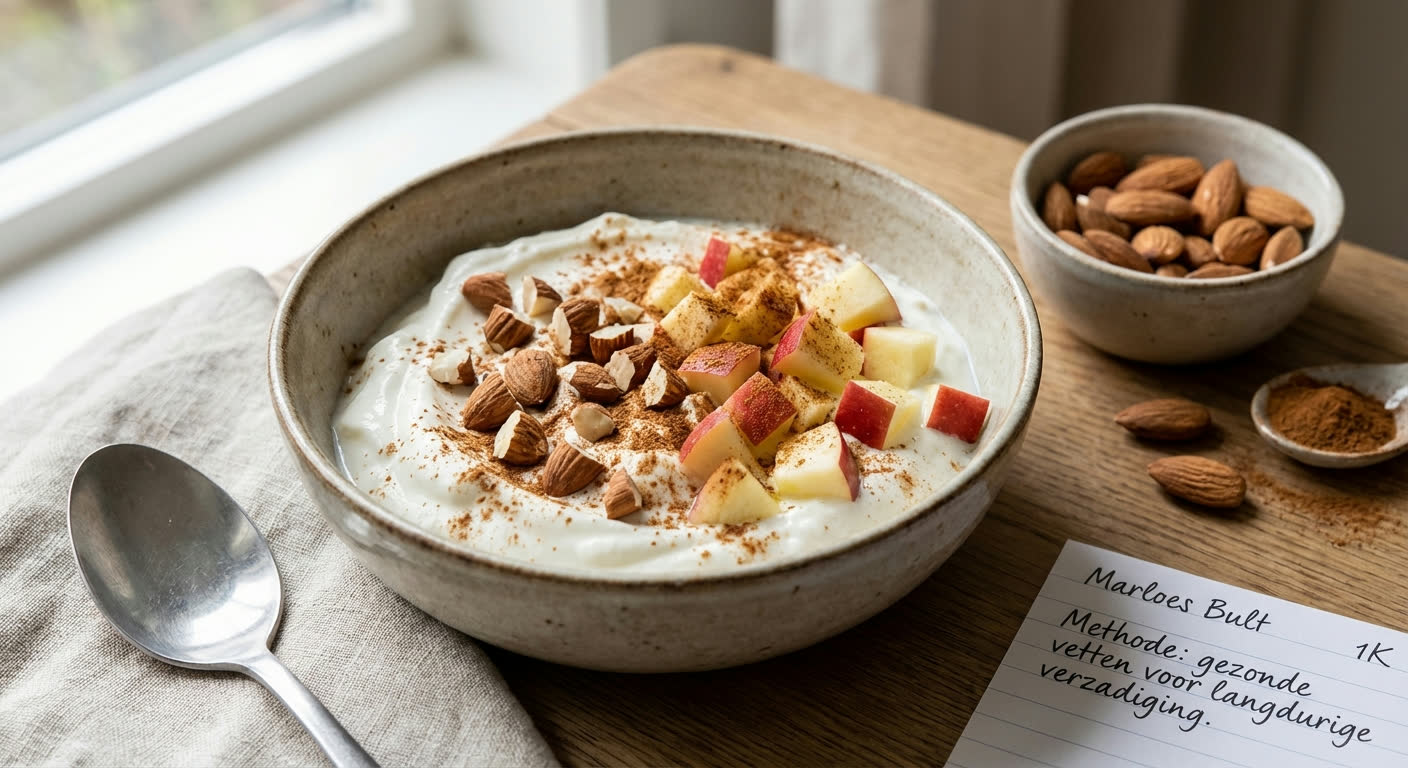 Griekse Yoghurt met Amandelen