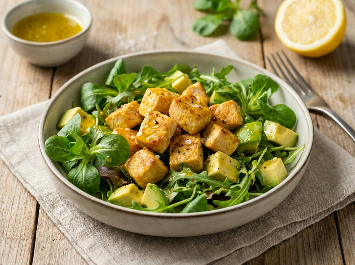 Kalkoensalade met Avocado