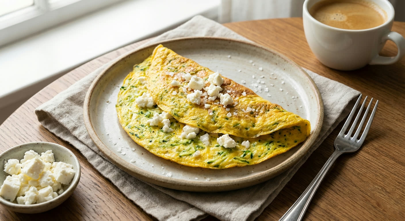 Omelet met Courgette
