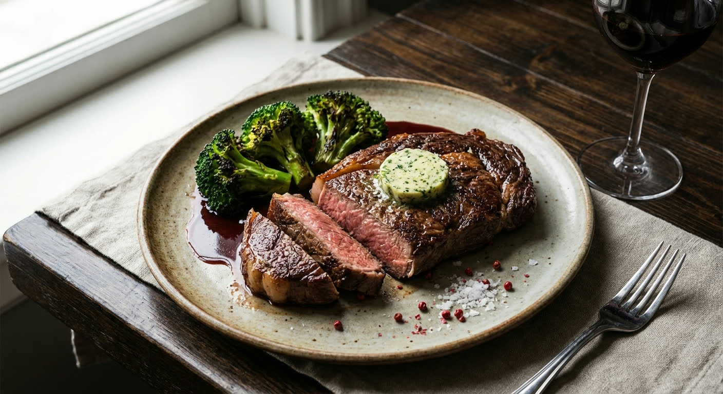 Biefstuk met Broccoli