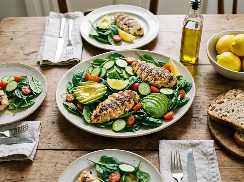 Gerookte Makreel met Komkommersalade