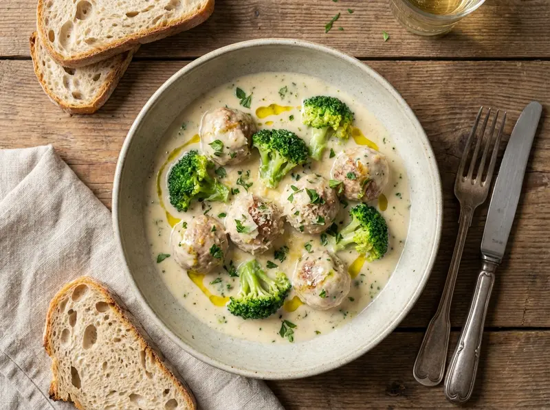 Kalkoen Gehaktballetjes met Broccoli