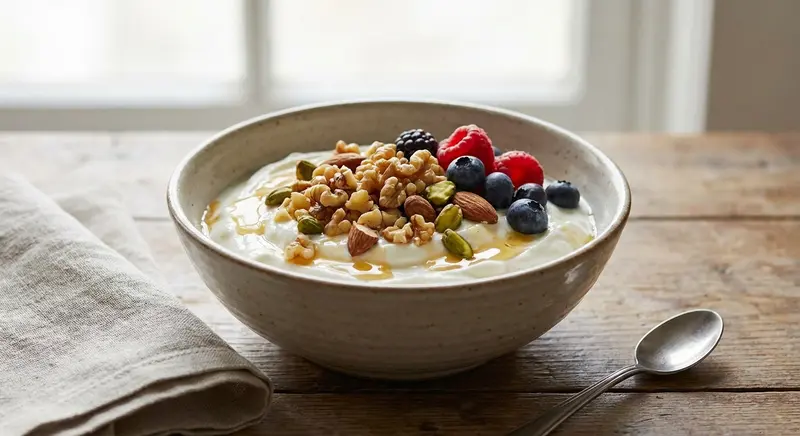 Griekse Yoghurt met Noten