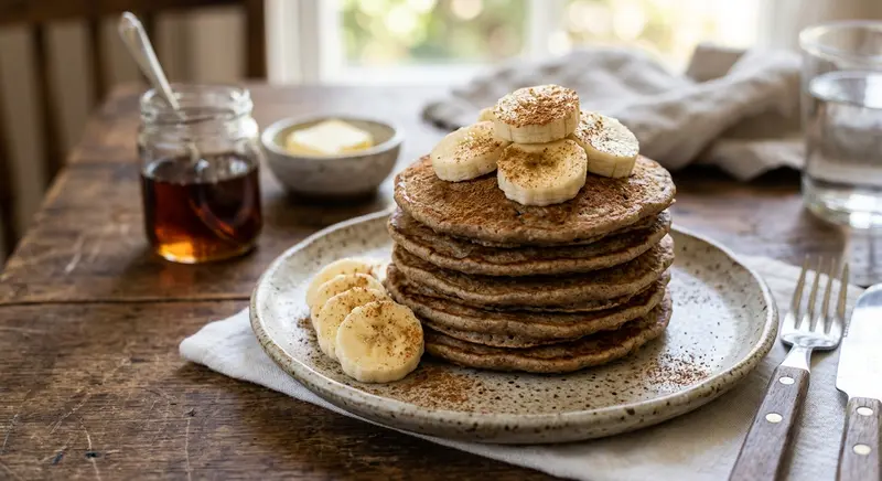 Boekweitpannenkoekjes met Banaan