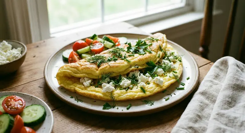 Frittata met Asperges, Geitenkaas en Munt